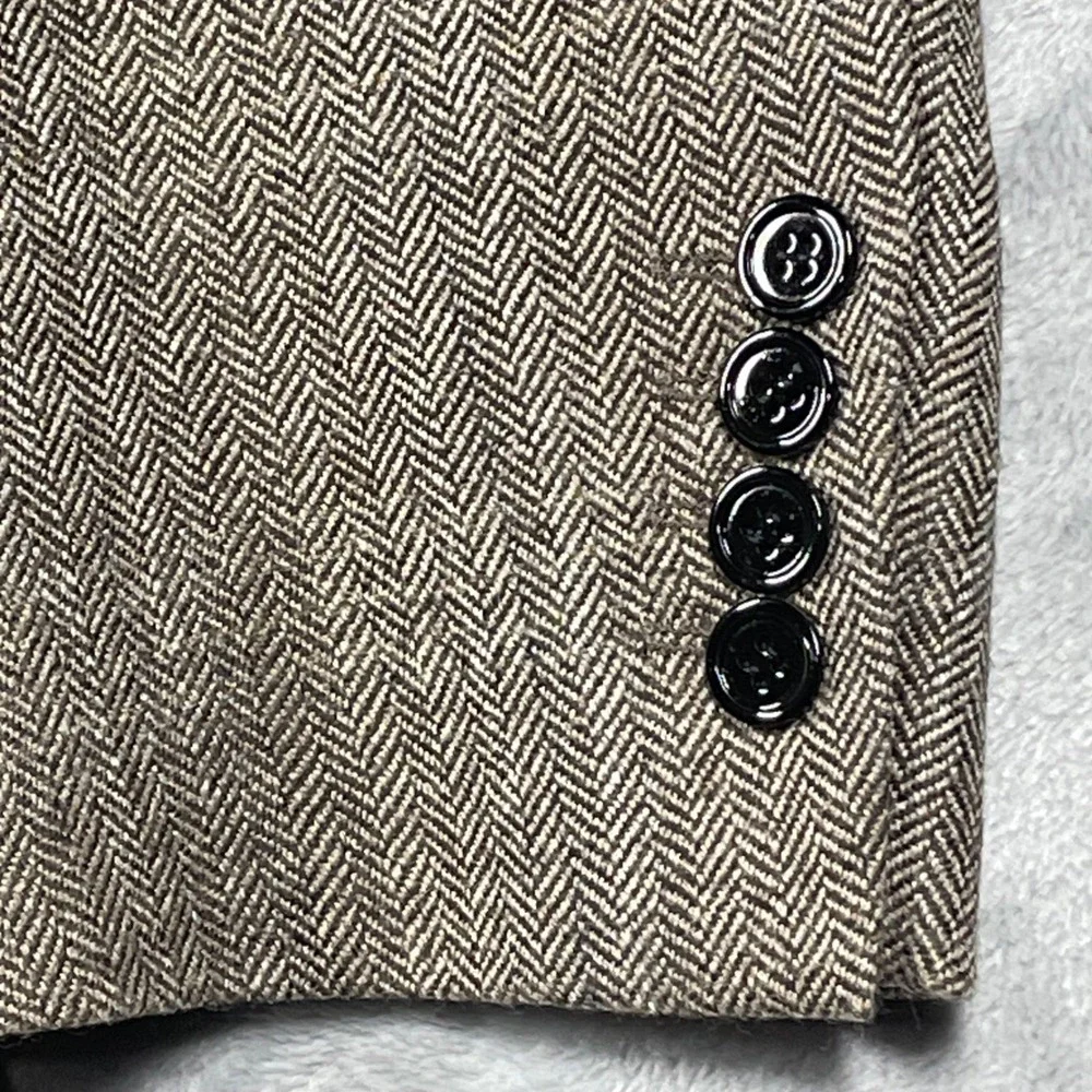 Lee Newman Mabro Tailored Men's Blazer Jacket 100% Extrafine Merino Wool Italy